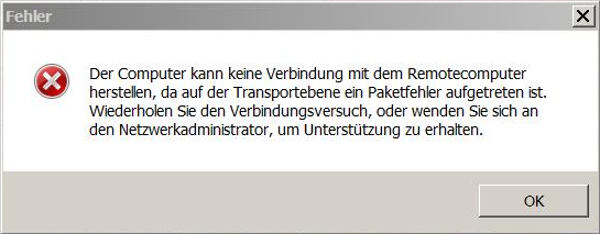 Dieser Computer Kann Keine Verbindung Mit Dem Remotecomputer Herstellen Anmeldung in der orgaMAX-Cloud: Fehlermeldung "Der Computer kann keine